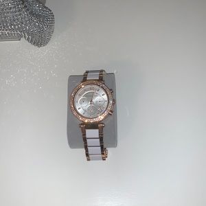 Michael Kors rose gold watch